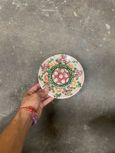 Floral Decorative Plate