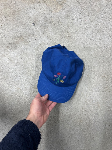 Floral Embroidered Baseball Cap