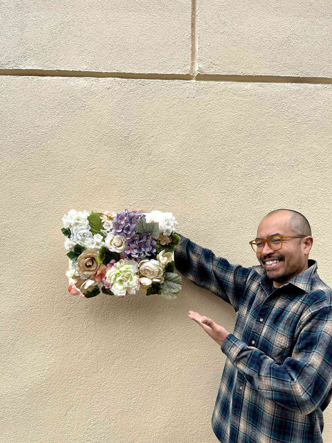 Floral Wall Art Display