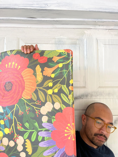 Floral Yoga Mat