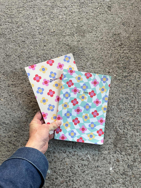 Flowery Notebooks