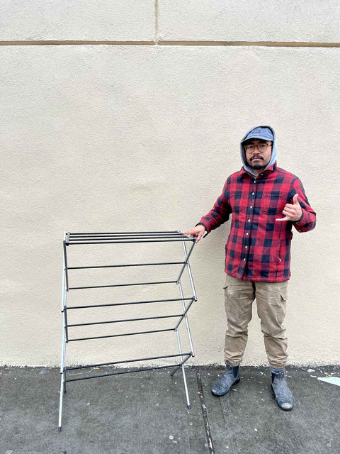 Foldable Clothes Drying Rack