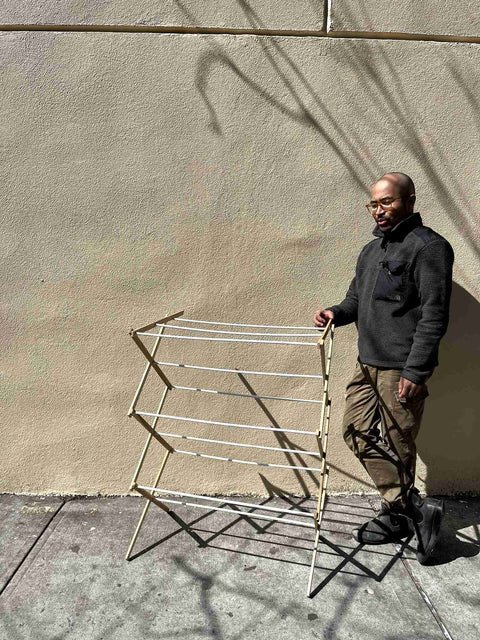 Foldable Wood Drying Rack