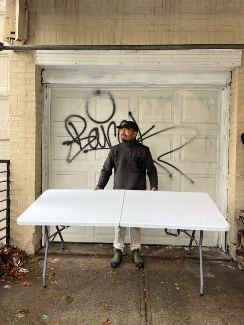 Folding Utility Table, 70x30"
