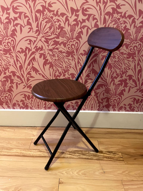 Folding Wooden Seat Chair