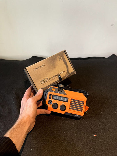 Fospower Emergency Weather Radio