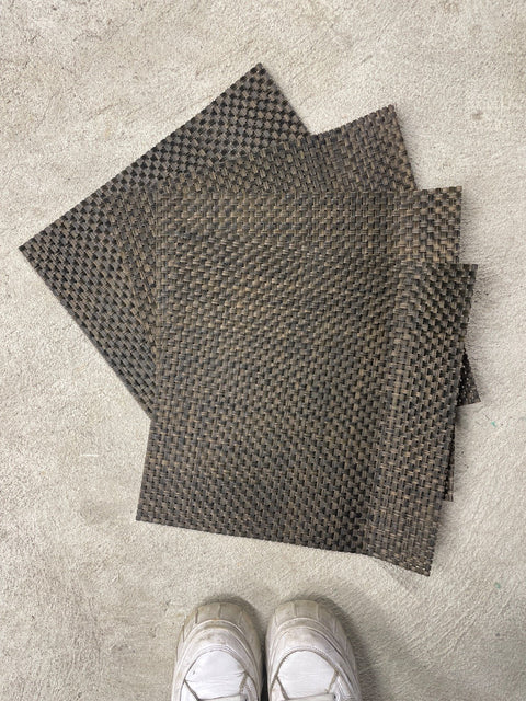 Four Woven Placemats