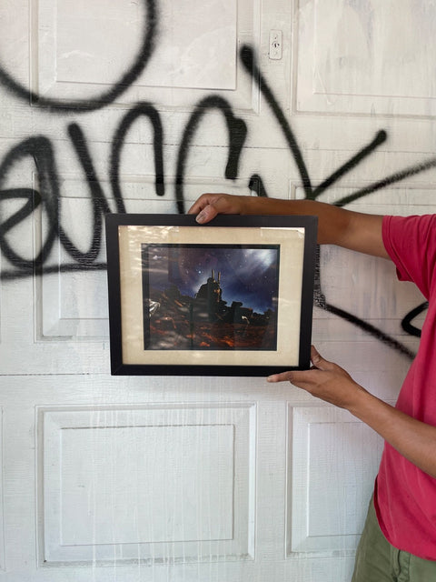 Framed Landscape Artwork, 11x14”