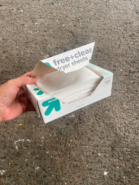 Free & Clear Dryer Sheets