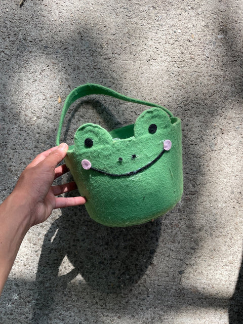 Froggy Cute Fabric Container