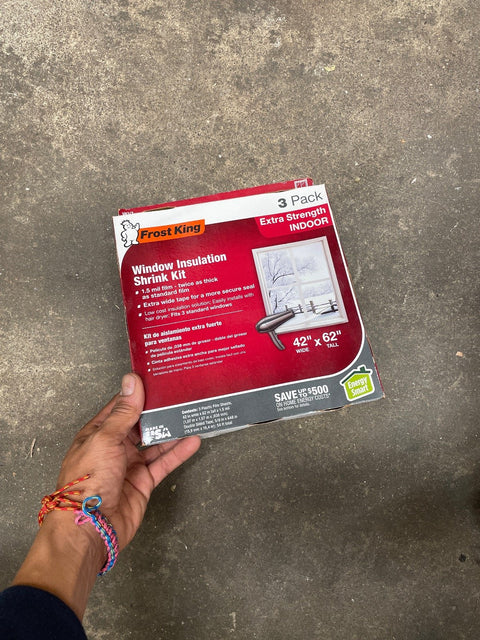 Frost King Insulation Shrink Kit, 42x62"