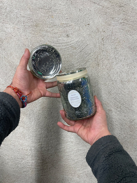 Frosted Wild Pine Candle
