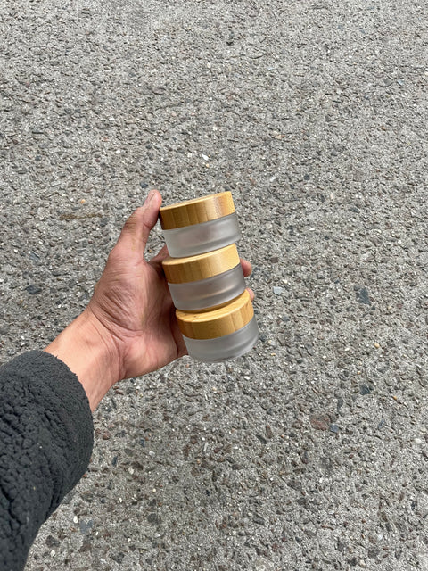 3 Unused Cosmetic Jars