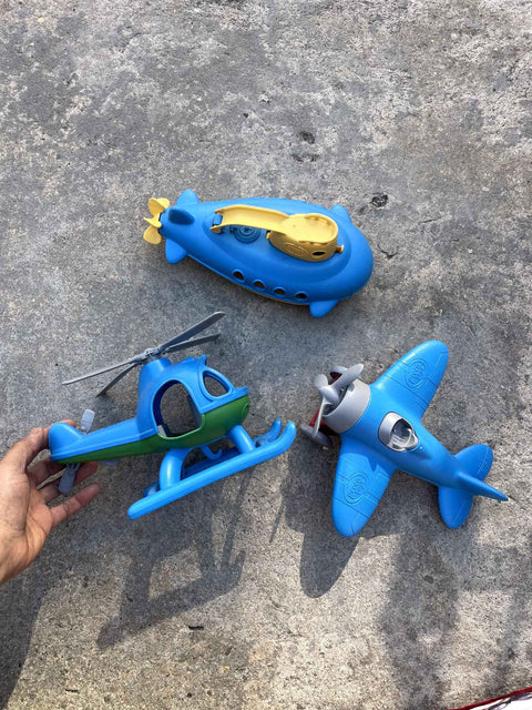 Fun Green Toys Vehicle Set