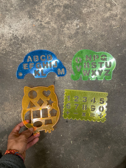 Fun Learning Stencils For Kids