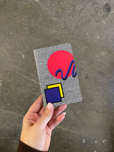 Funky Geometric Pocket Notebook