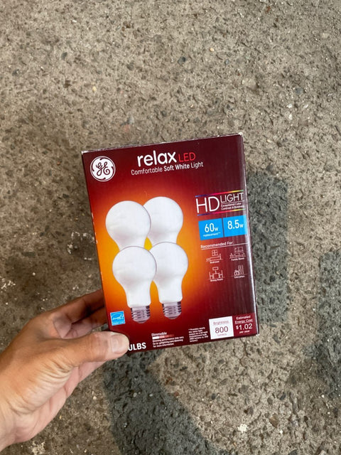 GE Relax LED Bulbs