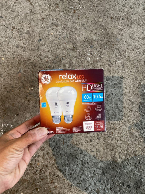 GE Relax LED Lightbulbs
