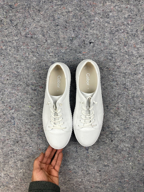 Gabor Leather Sneakers, Sz 7 M US