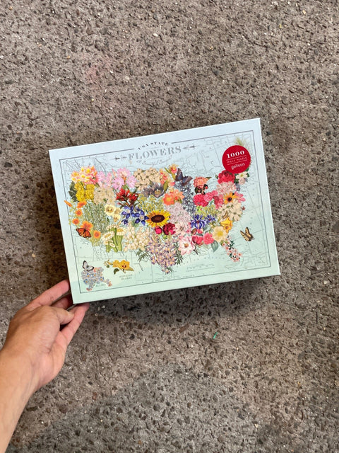Galison State Flowers Puzzle