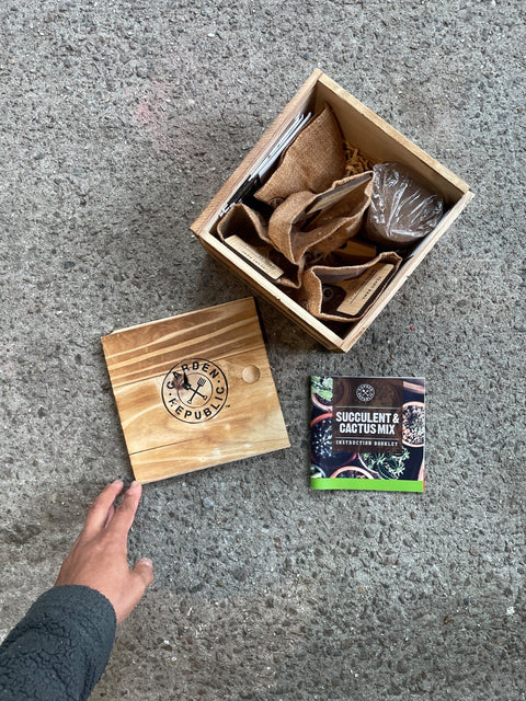 Garden Republic Succulent Starter Kit