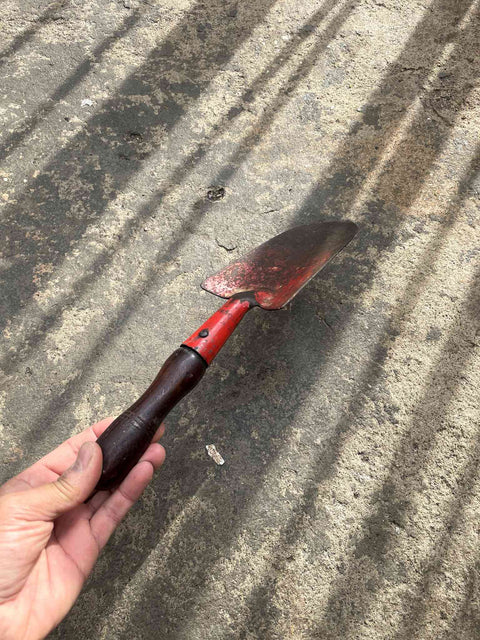 Garden Trowel with Wooden Handle