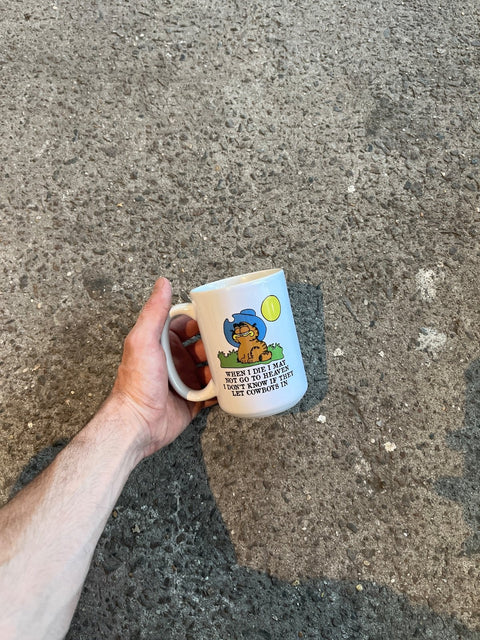 Garfield Cowboy Mug