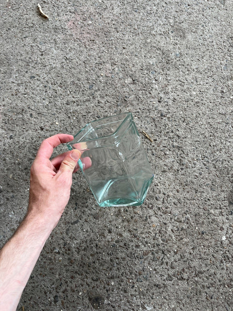 Geometric Glass Vase