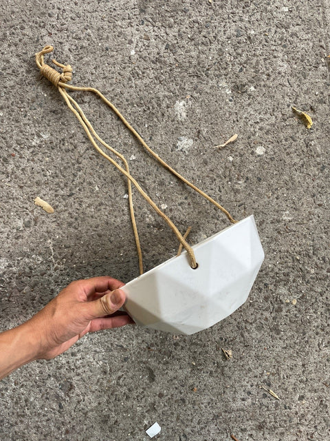 Geometric Hanging Flower Pot