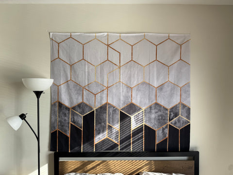 Geometric Wall Art Tapestry, 60”x50”