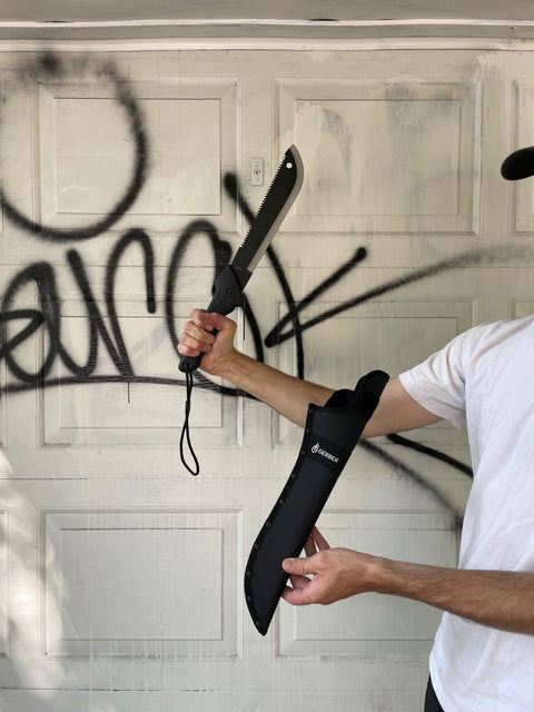 Crazy Gerber Machete With Sheath
