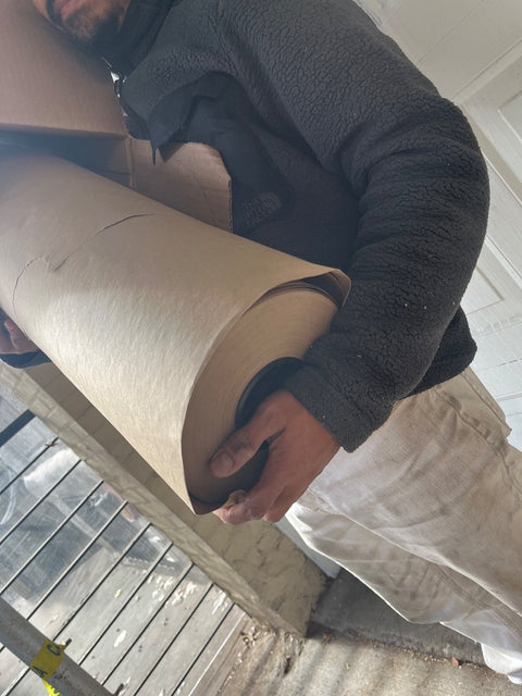 Giant Roll Of Brown Paper