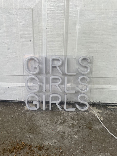 Girls Neon Sign