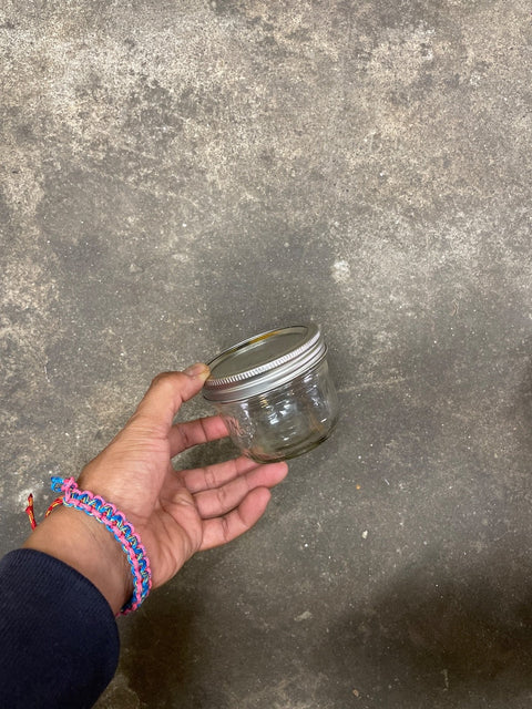Glass Canning Jar With Lid