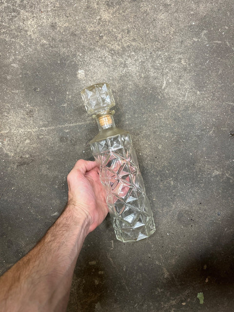 Glass Decanter With Stopper