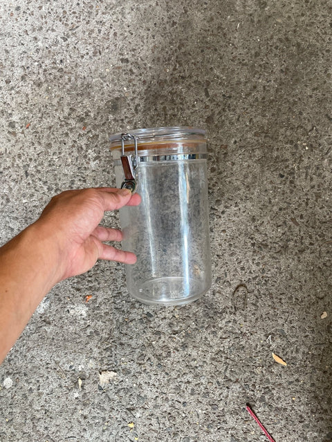 Glass Kitchen Storage Jar