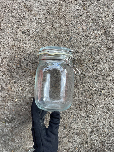 Glass Storage Jar