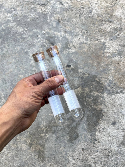 Glass Test Tubes Set