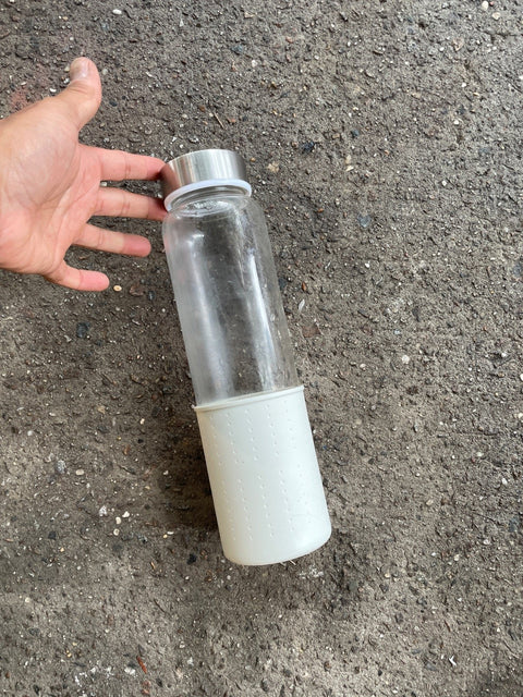 Glass Water Bottle