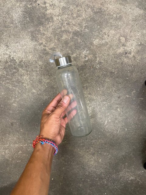 Glass Water Bottle