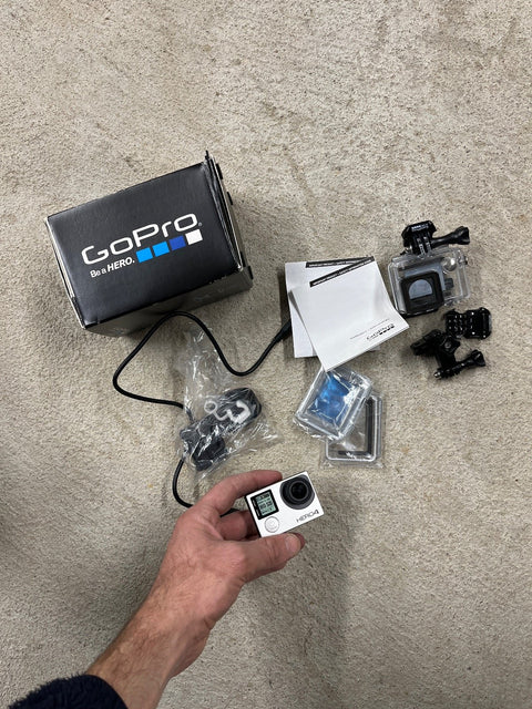 GoPro Hero4 Action Camera, Works Needs SD Card