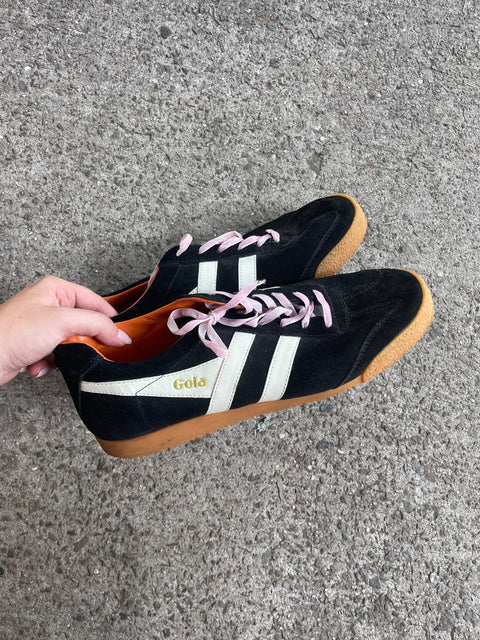 Gola Harrier Black Sneakers, Sz US 11M or EU 44
