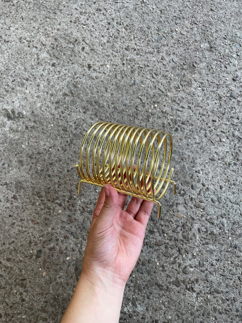 Gold Letter Organizer