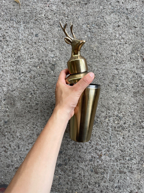 Golden Deer Cocktail Shaker