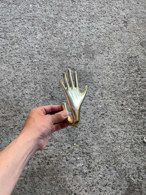 Golden Hand Coat Hook