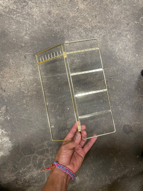 Golden Jewelry Holder