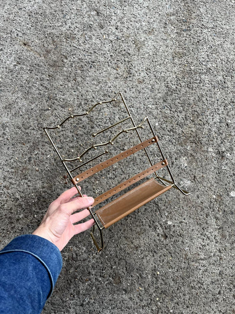 Golden Jewelry Organizer