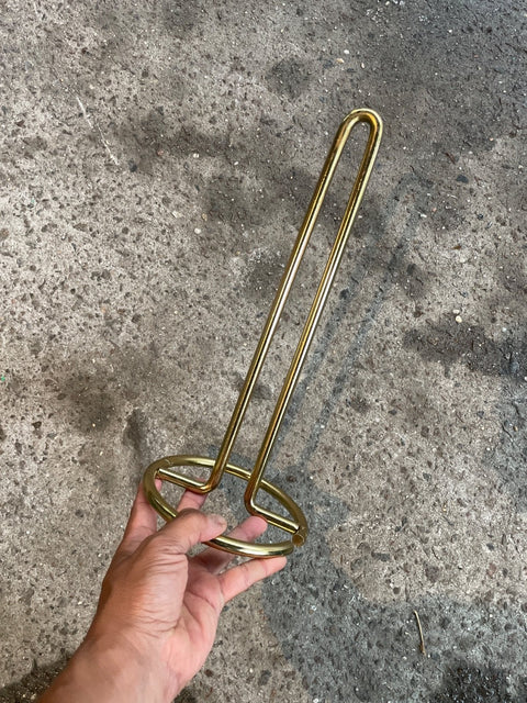 Golden Paper Towel Holder