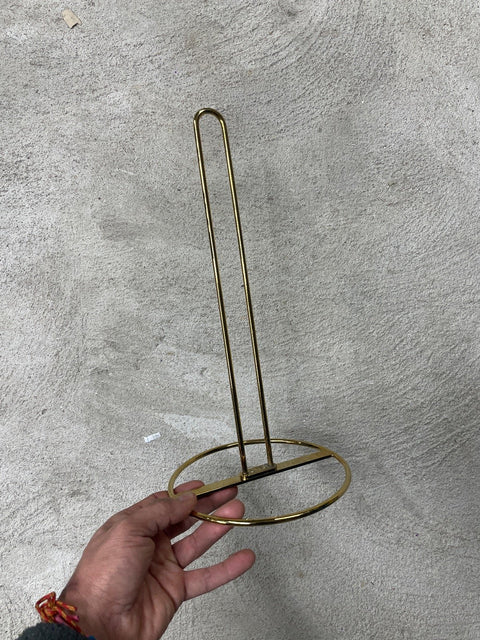 Golden Paper Towel Holder