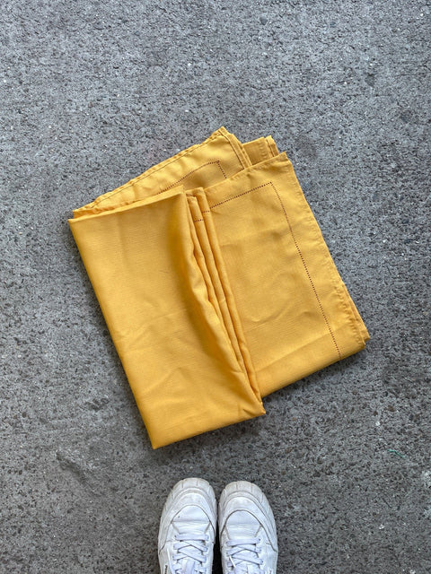 Golden Table Cloth, 71 x 50 in